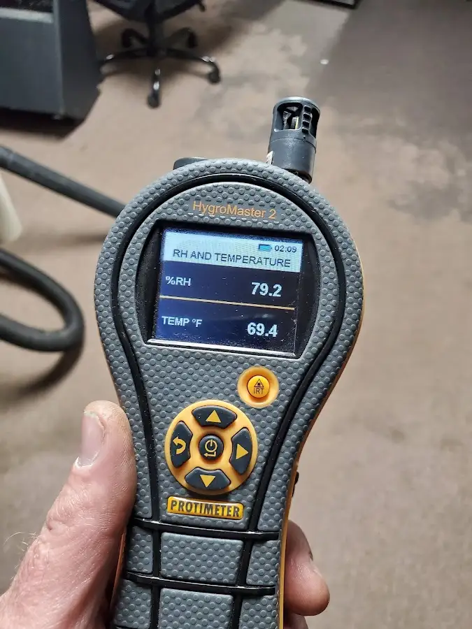 Moisture meter humidity assessment for Fire & Smoke Damage Restoration in Columbus
